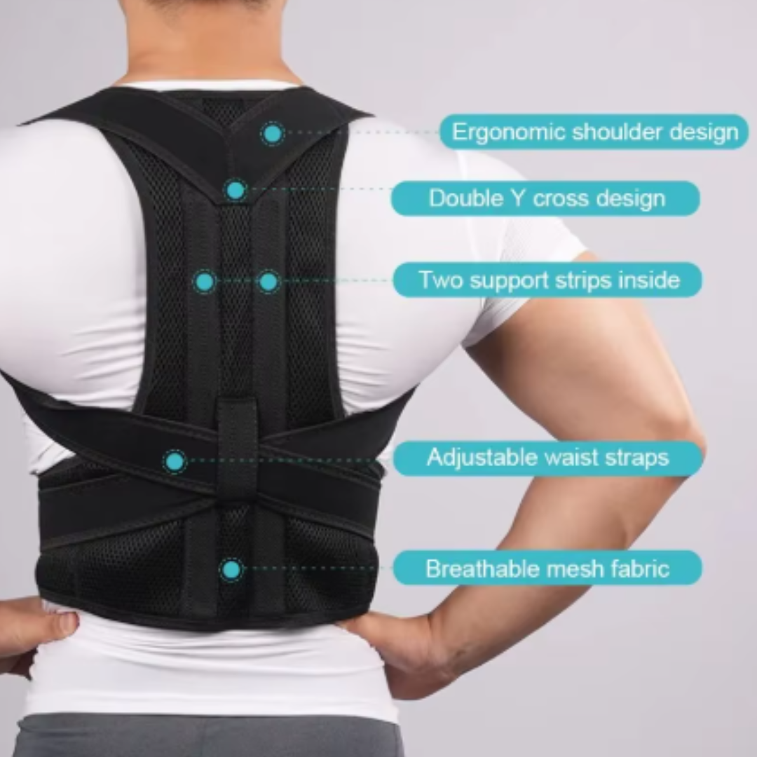 Back Posture Corrector Brace Shoulder Support Belt