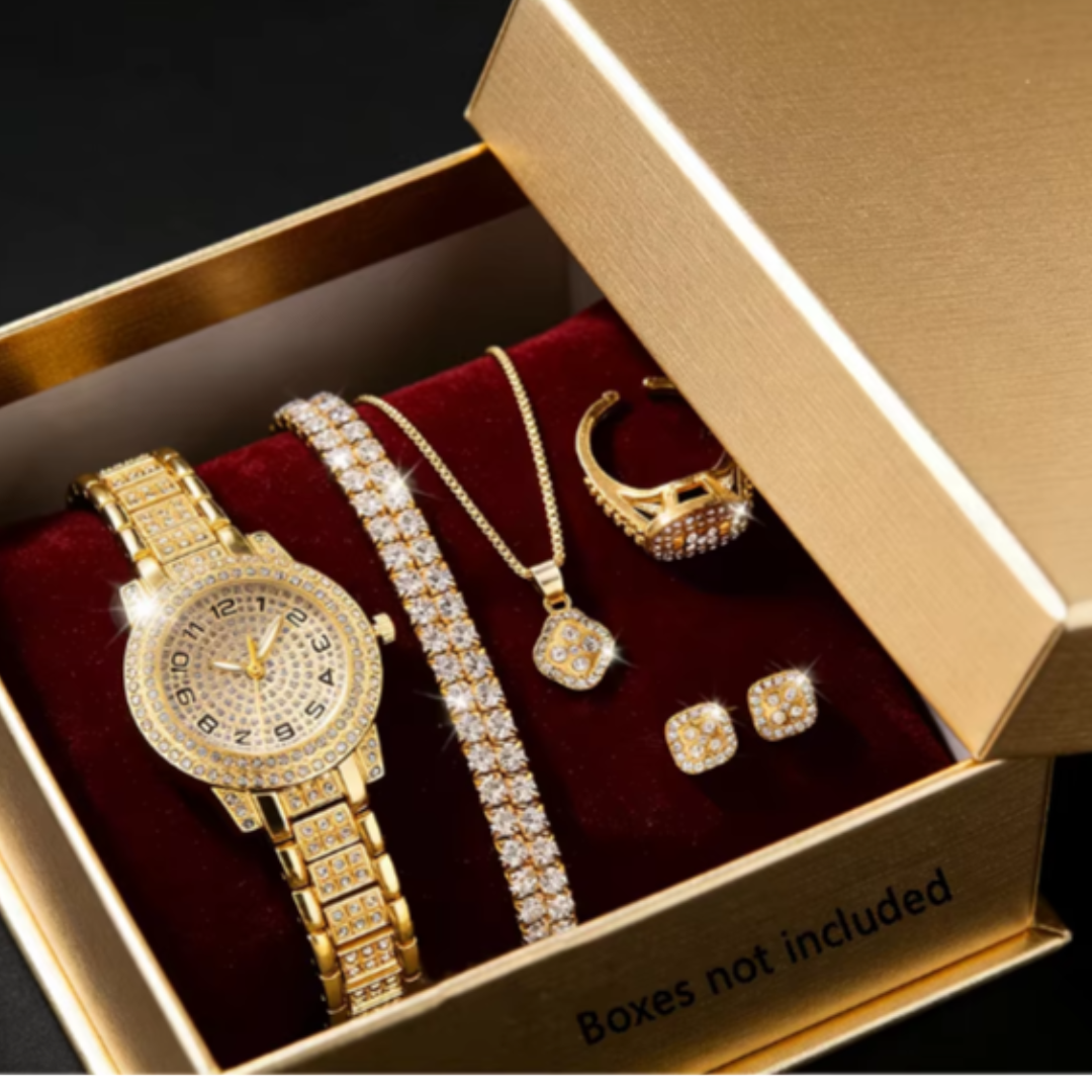 Luxury Women Gold Watch Fashion Ladies