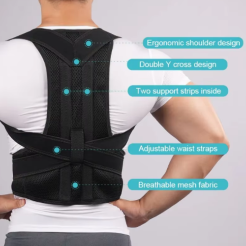 Back Posture Corrector Brace Shoulder Support Belt